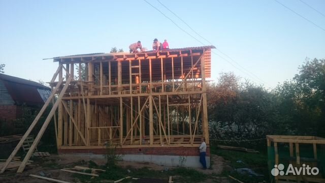Строительство каркасных домов, бань, пристрой Строительство каркасных домов, бань, пристрой