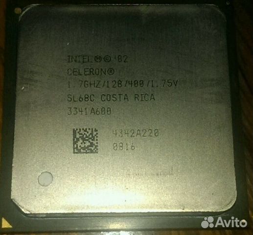 Процессор Celeron 1.7Ghz sokert 478