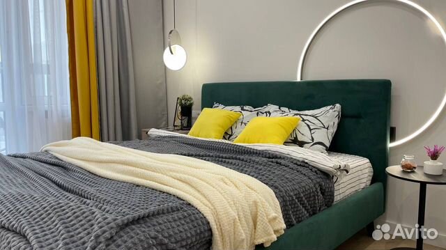 

1-к. квартира, 48 м², 2 кровати