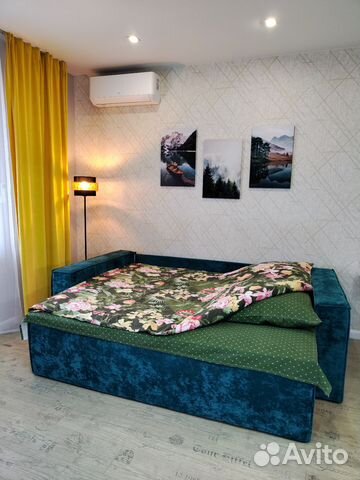 

Квартира-студия, 30 м², 1 кровать