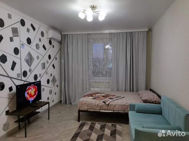 

Квартира-студия, 35 м², 2 кровати