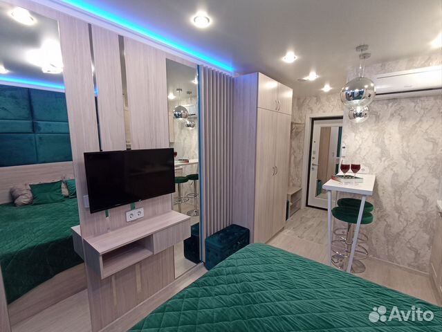 

Квартира-студия, 14 м², 1 кровать