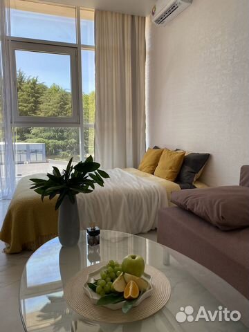 

Квартира-студия, 27 м², 2 кровати