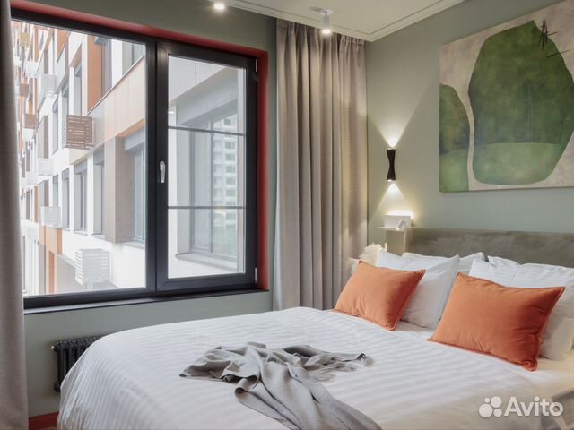 

1-к. квартира, 35 м², 2 кровати