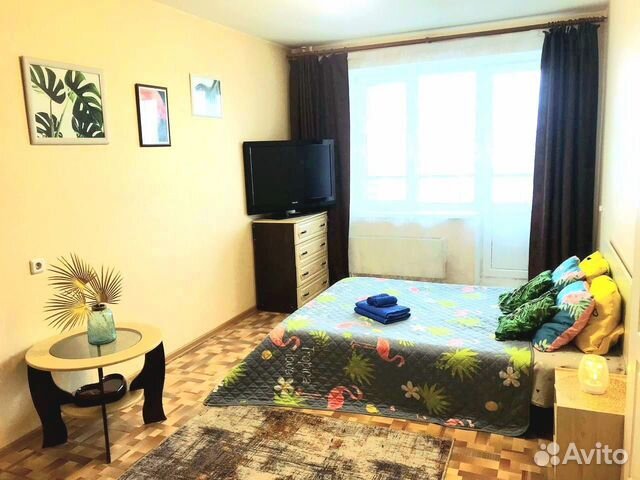 

1-к. квартира, 40 м², 2 кровати