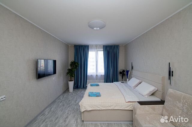 

1-к. квартира, 42 м², 2 кровати
