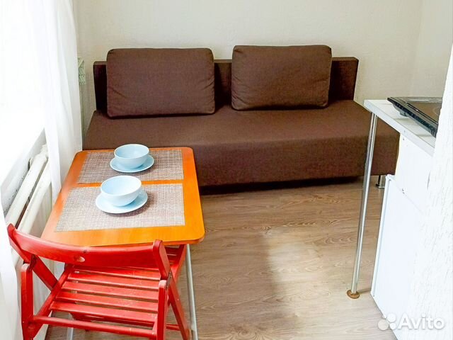 

Квартира-студия, 12 м², 1 кровать