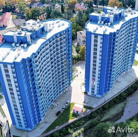 

Квартира-студия, 38 м², 2 кровати