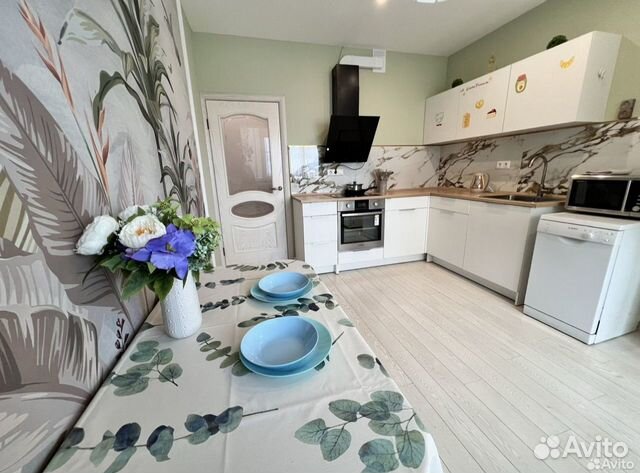 

1-к. квартира, 45 м², 2 кровати