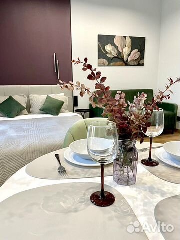 

Квартира-студия, 25 м², 2 кровати