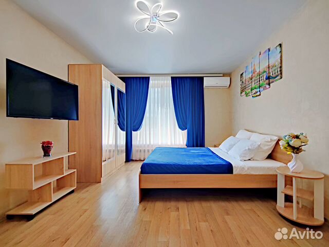 

1-к. квартира, 37 м², 2 кровати