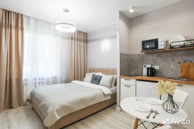 

Квартира-студия, 15 м², 1 кровать