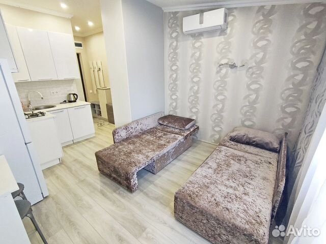 

Квартира-студия, 23 м², 2 кровати