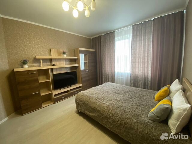 

1-к. квартира, 44 м², 2 кровати