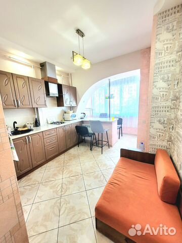 

1-к. квартира, 40 м², 2 кровати