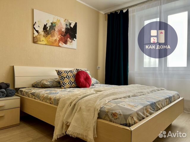 

1-к. квартира, 35 м², 2 кровати