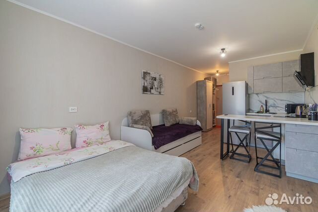 

Квартира-студия, 25 м², 2 кровати