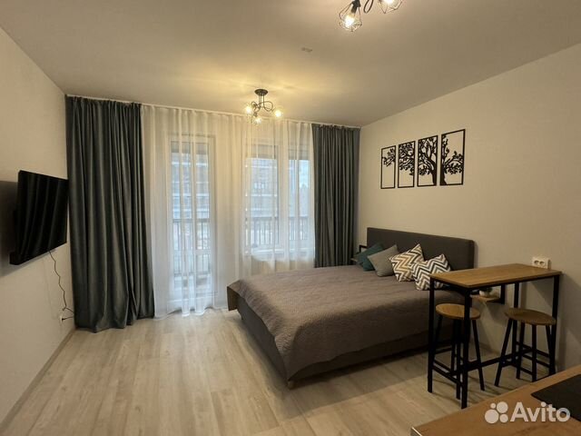 

Квартира-студия, 25 м², 1 кровать