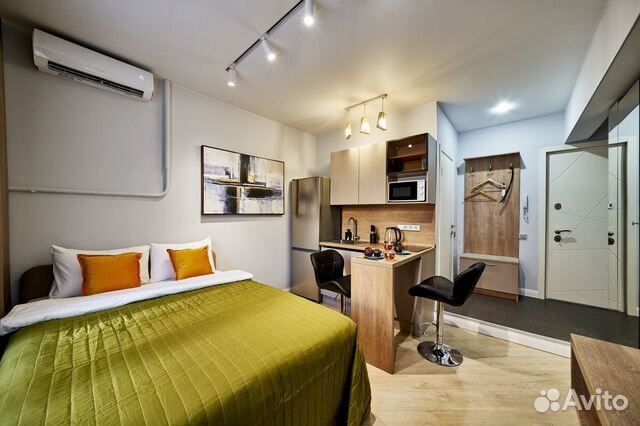

Квартира-студия, 21 м², 1 кровать