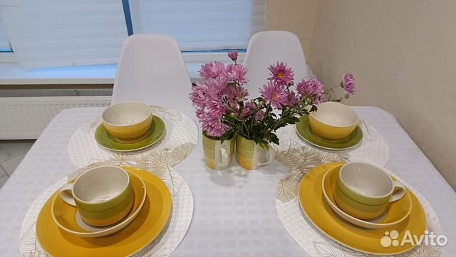 

1-к. квартира, 45 м², 2 кровати