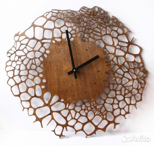 Настенные деревянные часы— фотография №1