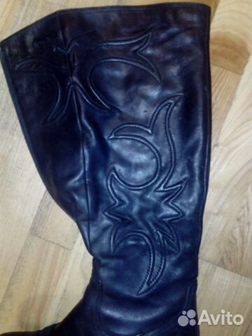 Сапоги зимние натуральная кожа 39р