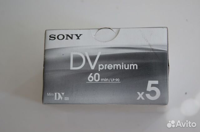 Mini DV кассеты новые для в-камеры. sony