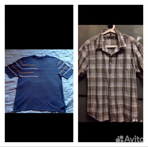 Новая рубашка и футболка Новая рубашка и футболка