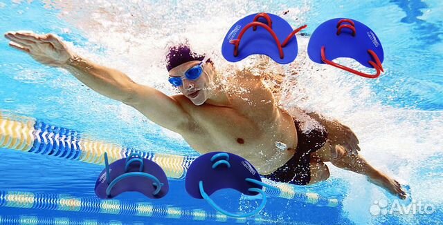 Лопатки для плавания (серпики) Light-Swim Лопатки для плавания (серпики) Light-Swim