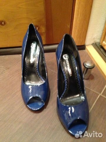 Новые синие туфли Терволина
