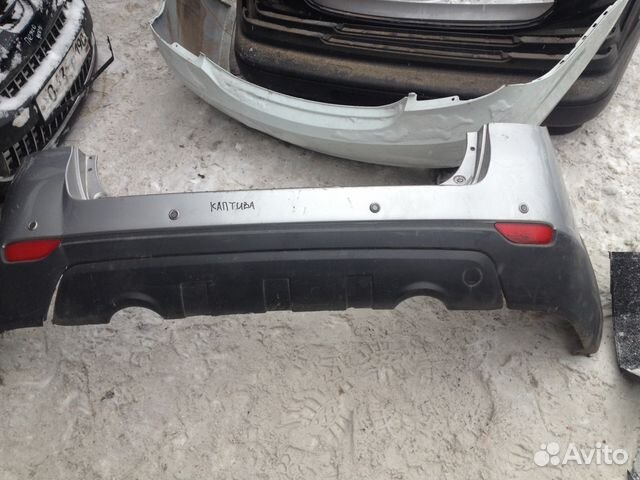 Задний бампер шевроле каптива chevrolet captiva