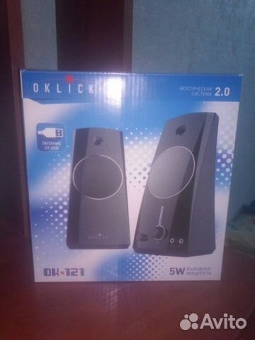 Компьютерные колонки Oklick OK-121 новые
