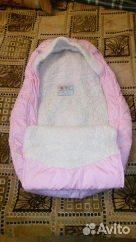 Зимний меховой конверт Kids Comfort для девочки Зимний меховой конверт Kids Comfort для девочки