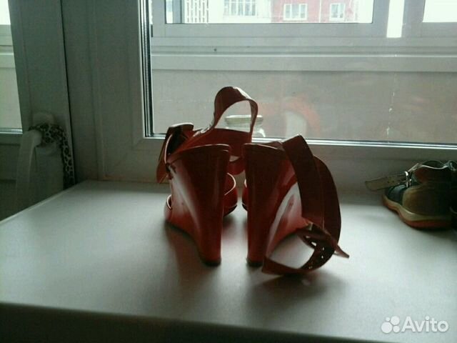 Оранжевые босоножки 40-41р Оранжевые босоножки 40-41р