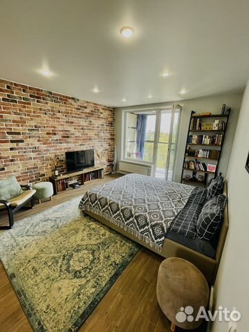 

Квартира-студия, 35 м², 1 кровать