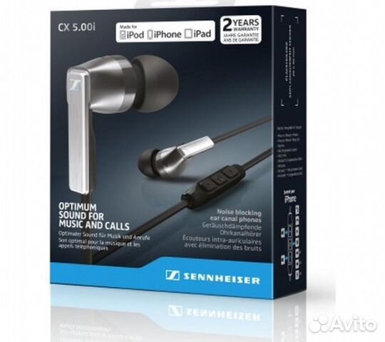 Наушники вкладыши Sennheiser Наушники вкладыши Sennheiser