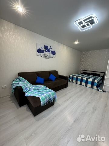 

1-к. квартира, 38 м², 2 кровати