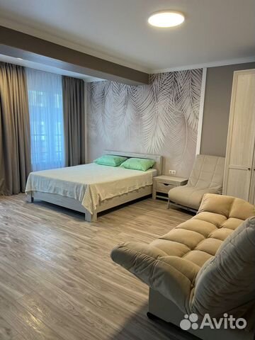 

Квартира-студия, 40 м², 3 кровати