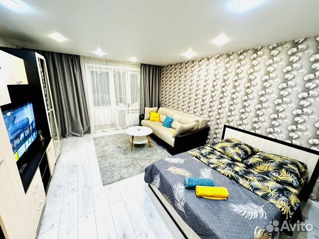 

1-к. квартира, 48 м², 2 кровати