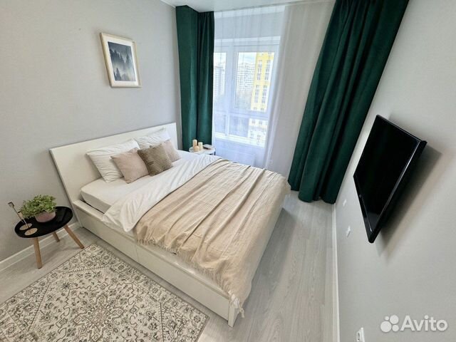 

Квартира-студия, 34 м², 2 кровати
