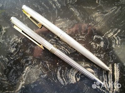 Серебряные ручки Sheaffer и Christian Dior Серебряные ручки Sheaffer и Christian Dior