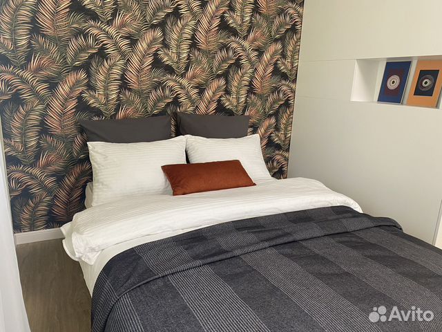 

1-к. квартира, 42 м², 3 кровати