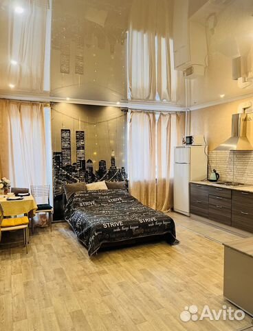 

Квартира-студия, 35 м², 1 кровать