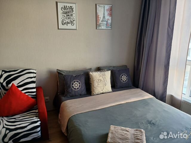 

Квартира-студия, 23 м², 2 кровати