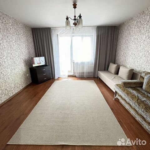 

1-к. квартира, 43 м², 2 кровати