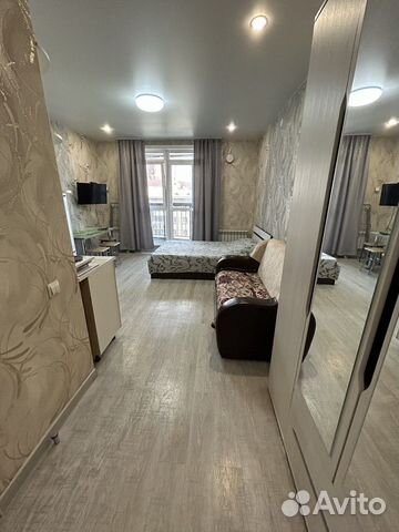 

Квартира-студия, 30 м², 2 кровати