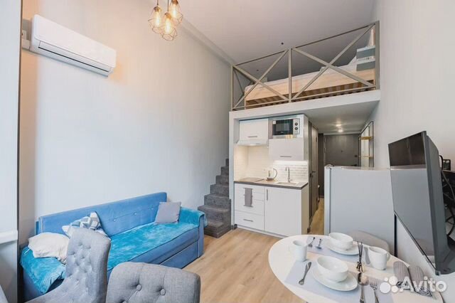 

Квартира-студия, 26 м², 2 кровати