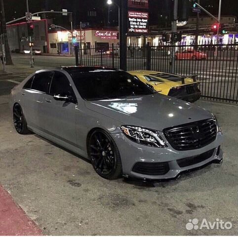 Mercedes W222 - спорт выхлоп krd custom AMG S