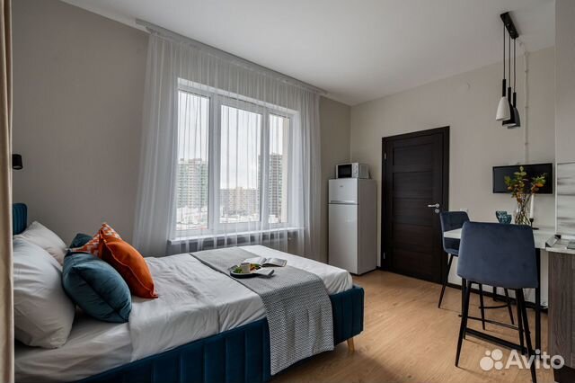 

Квартира-студия, 32 м², 2 кровати