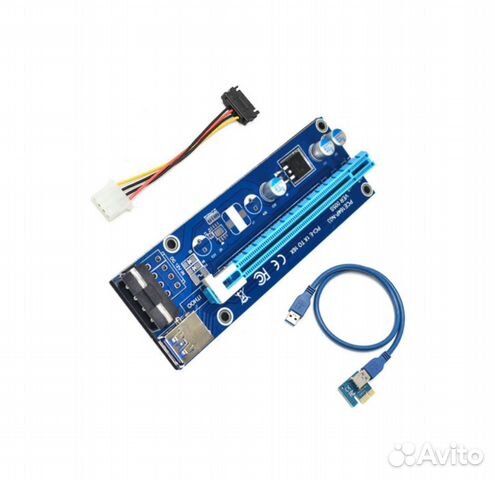 Райзера Molex и SATA